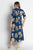 Amrita Midi Dress By LulaLife - Navy