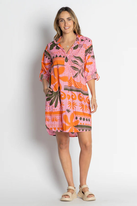 Godiva Shirtmaker By LulaLife - Coral