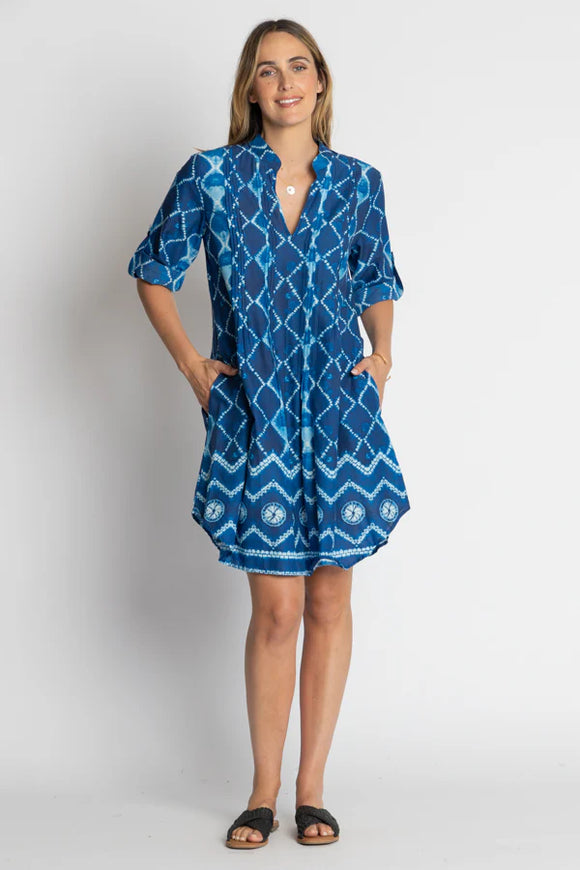 Kumo Tuck Dress By LulaLife - Ocean