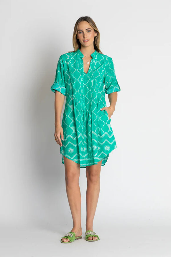 Kumo Tuck Dress By LulaLife - Sea