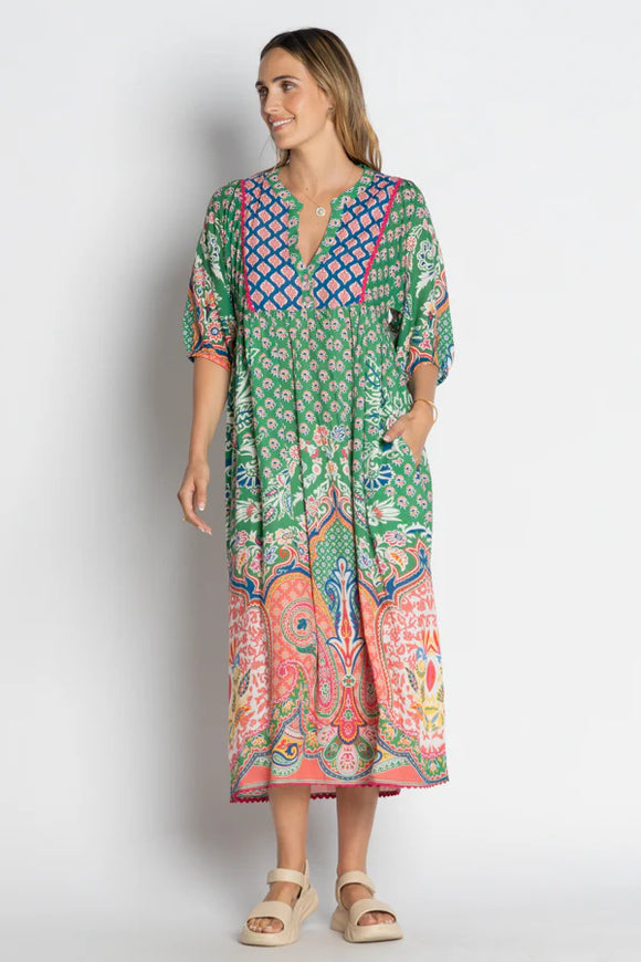 Sarai Midi Dress By LulaLife - Sea