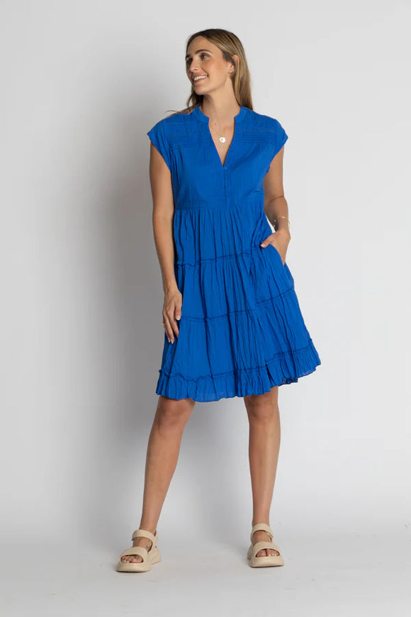 Shayna Tiered Dress By LulaLife - Ocean