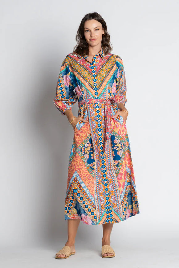 Danai Midi Dress By LulaSoul - Ocean