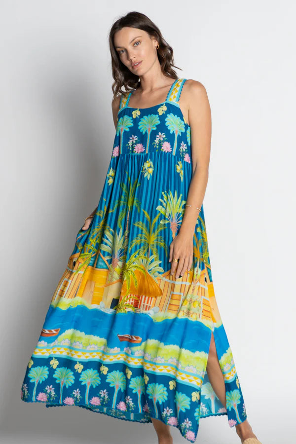 Mardiva Sundress By LulaSoul - Ocean