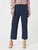 Marine Wide Leg Pant By Threadz  - Navy