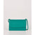 McKenzie Small Leather Crossbody Bag - Turquoise