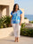 Contemporary V T-Shirt By Orientique - Greek Island