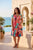 Flair Crew Shift Dress By Orientique - Rabat
