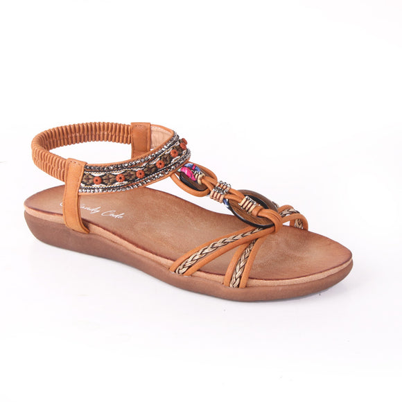 Summer Sandle - Camel