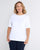Kimmy Ultimate Top By Renoma - White