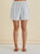 Sierra Short By Betty Basics - Black/White Stripe