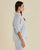 Lynwood Linen Shirt By Betty Basics - Black/White Stripe