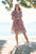 Colette V Neck Tassel Dress By One Summer