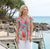 Kayla Short Sleeve Cotton Blouse By One Summer - Downunder Aqua